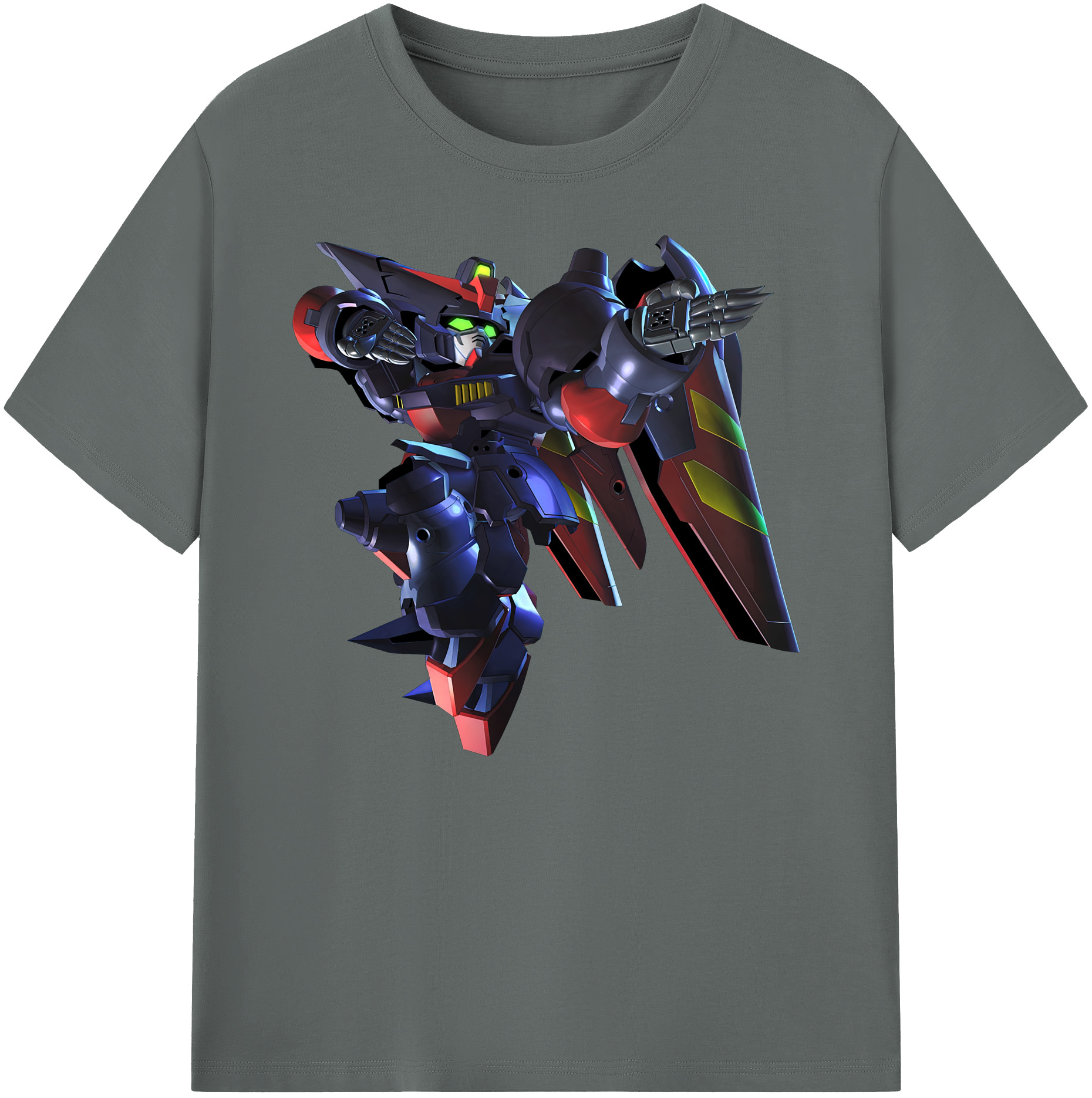 （画像用） 機動戦士ガンダム Mobile Suit Gundam 綿100％ メンズ半袖Tシャツ｜肌触りやわらか＆通気性
